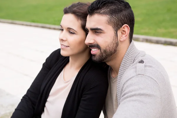 Couple hugging each other — Stock Photo, Image