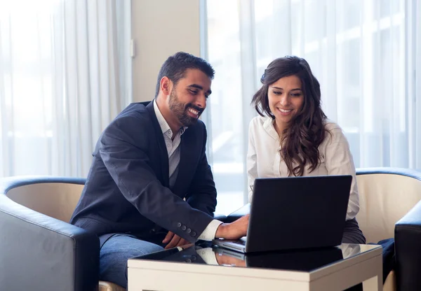 Business couple — Stock Photo, Image