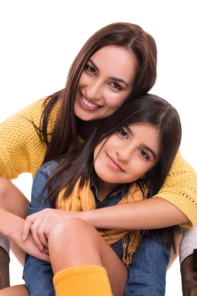 Mujer y niña — Foto de Stock