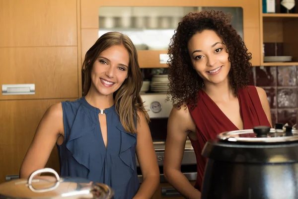 Personeel bij koffie shop — Stockfoto