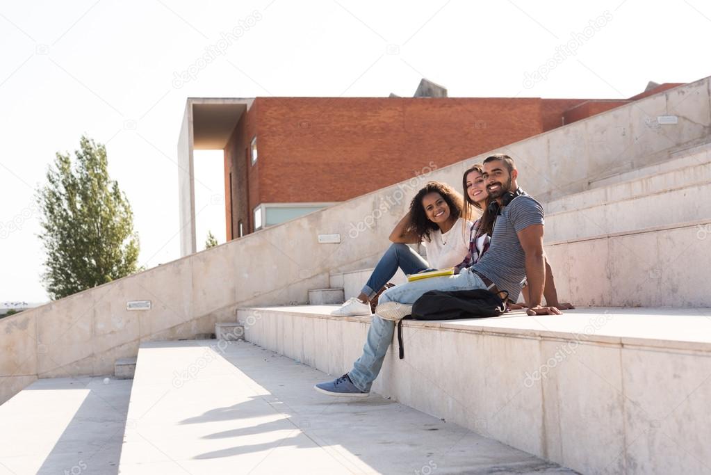 Group of students in Campus