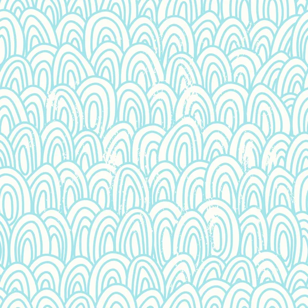 Échelles bleues motif sans couture — Image vectorielle