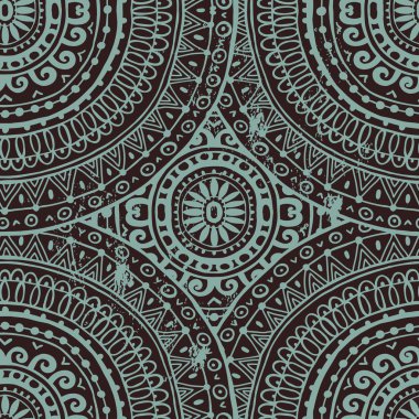 El sorunsuz dantel arka plan etnik tarzda çekilmiş.