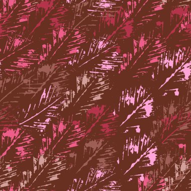 Dokulu seamless modeli damgalı el