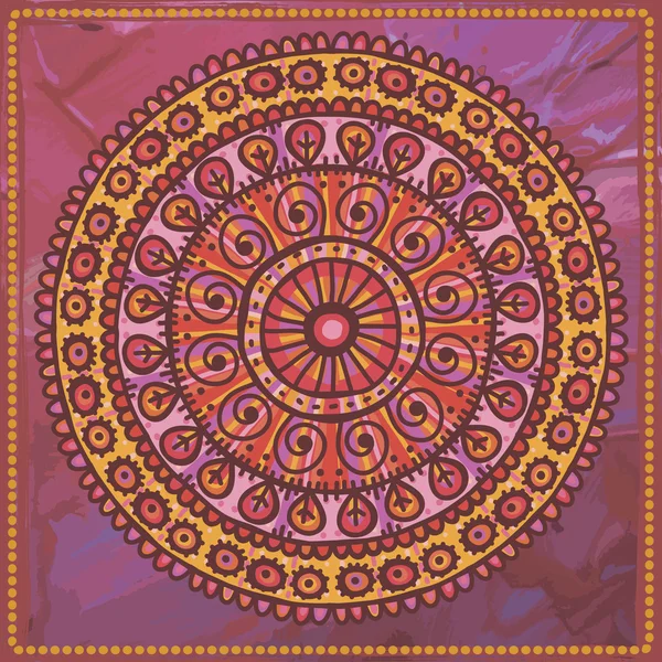 Handgezeichnetes Mandala — Stockvektor