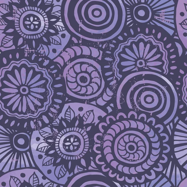 Hand drawn quaint watercolor seamless pattern — Free Stock Photo