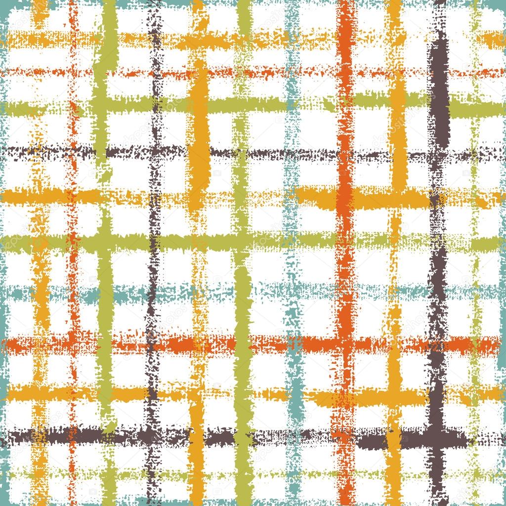 Retro checkered seamless pattern 