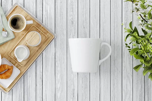 Coffee Cup Mockup Styled Stock Photography Mug Photo Graphic Design — Stock Photo, Image