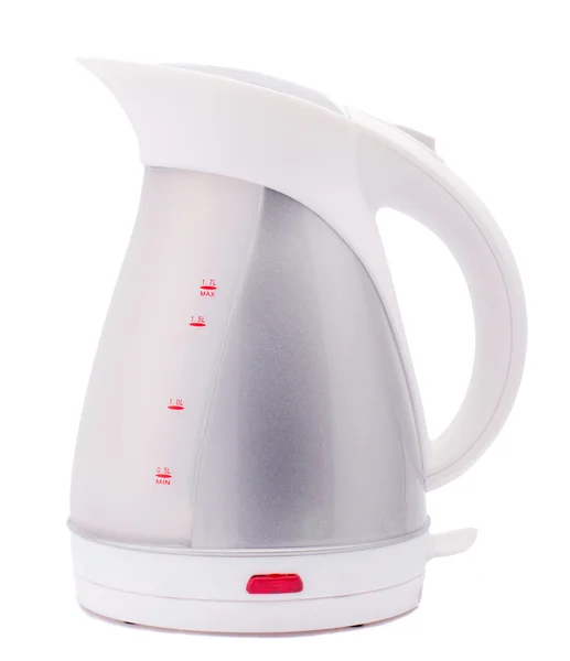 Electric kettle on white — Stock Photo, Image