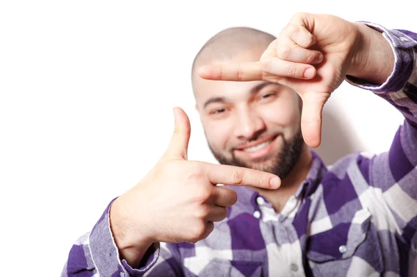 Man focusing on you — Stock Photo, Image