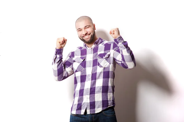 Feliz joven árabe hombre — Foto de Stock