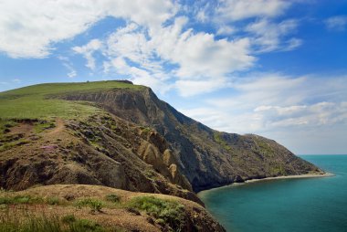 Cliff ve açık deniz