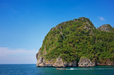 Cliff ve açık deniz