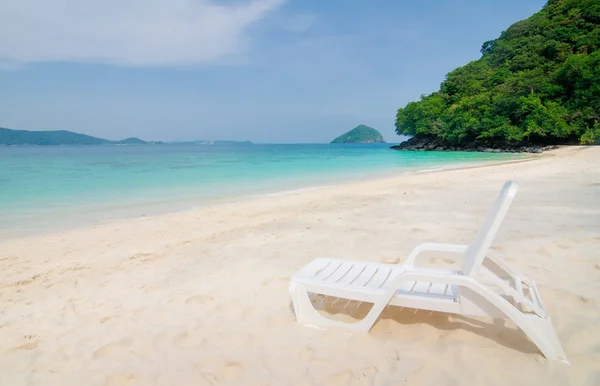 Playa de arena blanca — Foto de Stock