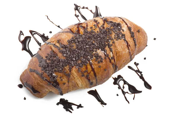 Croissante cu ciocolată — Fotografie, imagine de stoc