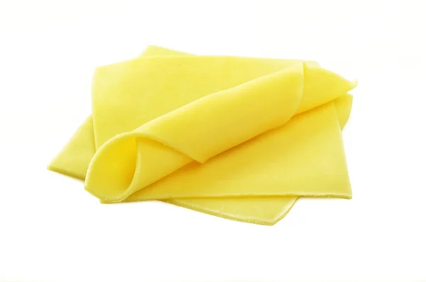 Swiss cheese slices — Stock Photo, Image