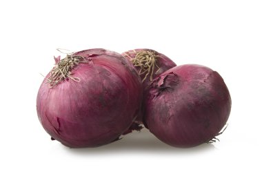 Kırmızı soğan yakın çekim 