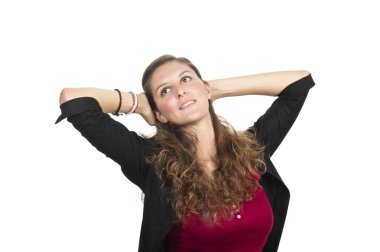 Genç bir kadının portresi