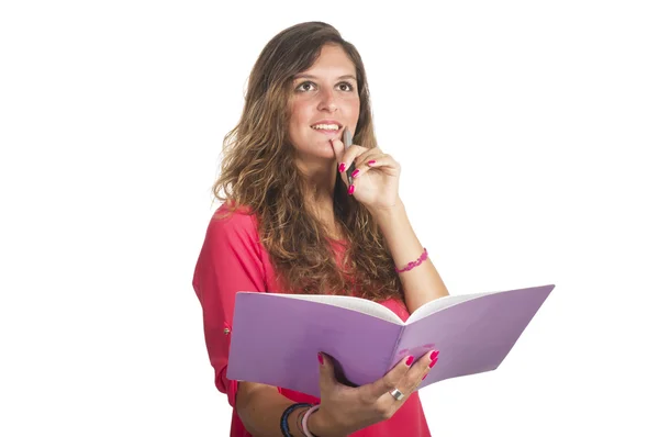 Student girl — Stock Photo, Image