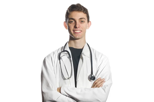 Portrait of student male doctor — Stock Photo, Image