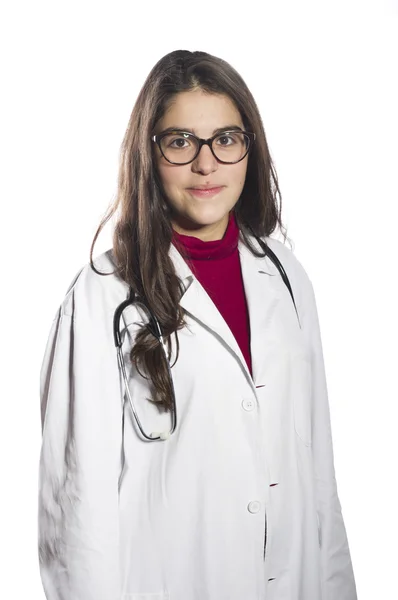 Portrait d'une étudiante médecin — Photo