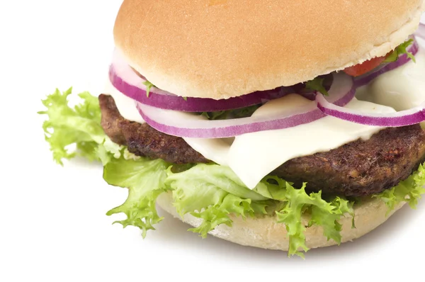 Hamburger — Fotografie, imagine de stoc