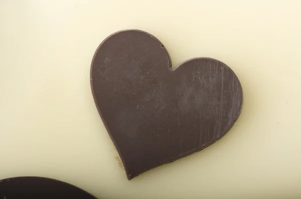 Chocolate hearts — Stock Photo, Image