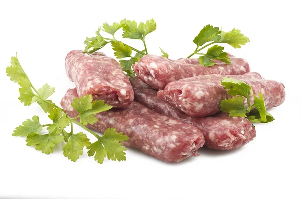 Salsiccia con prezzemolo — Foto Stock