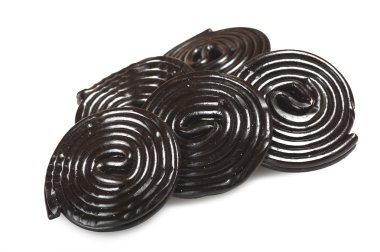 Liqorice tekerlek şekerler