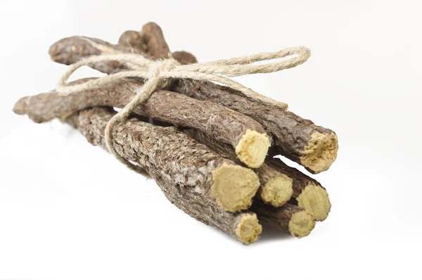 Licorice roots — Stock Photo, Image
