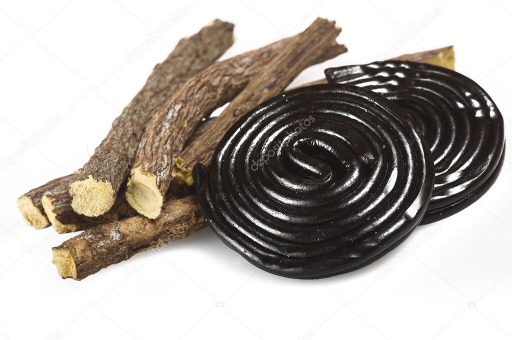 Licorice roots and licorice black