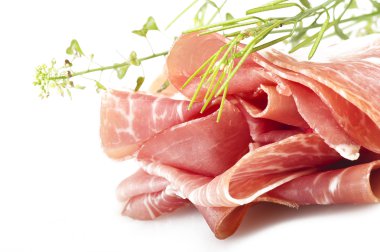 Dilimlenmiş ham ham bacak