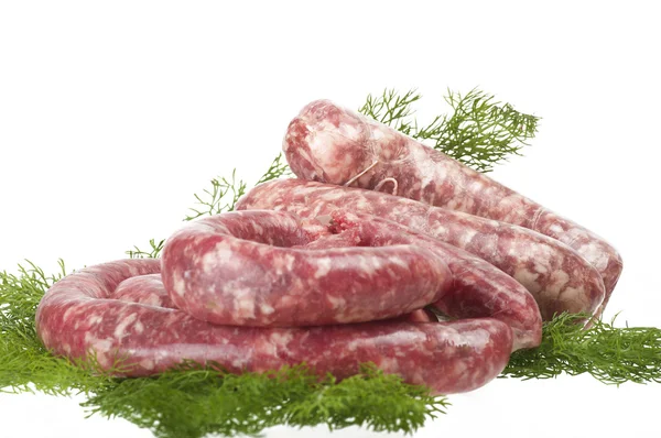 Свиная колбаса — стоковое фото