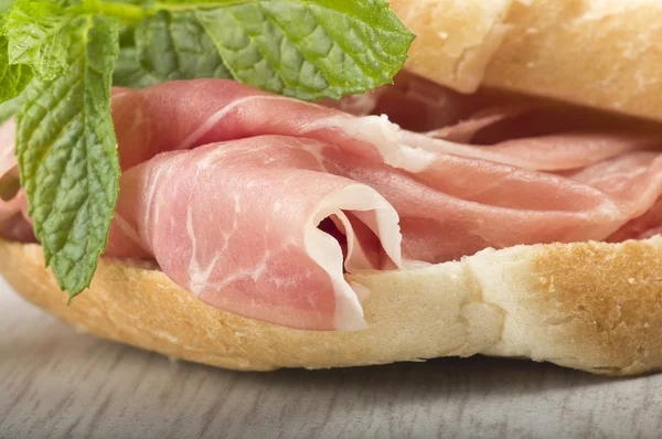 Raw ham — Stock Photo, Image