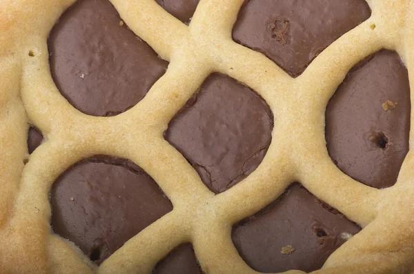 DOIS COOKIES DE CHOCOLATE — Fotografia de Stock