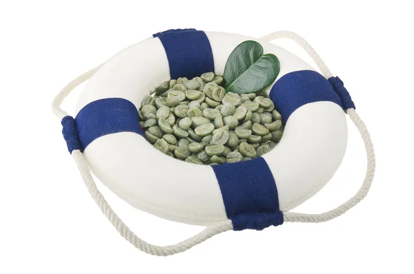 Green coffee beans — Stock Photo, Image