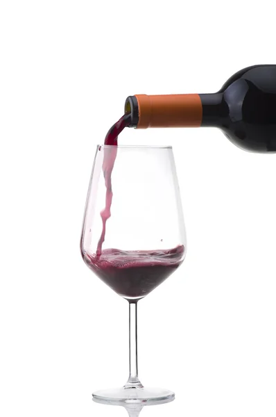 ไวน์แดงเท — ภาพถ่ายสต็อก