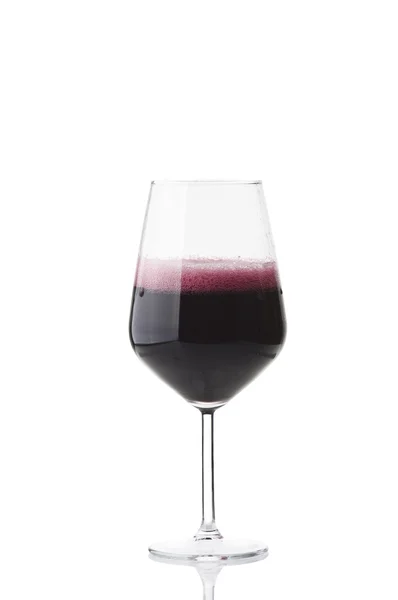 Rött vin hälls — Stockfoto