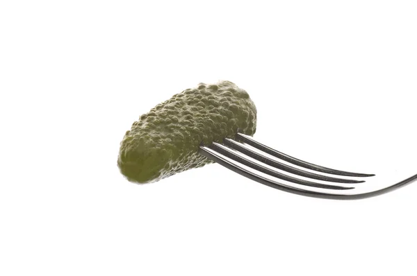 Resh skivad grön pickles — Stockfoto