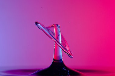 renkli su damlaları