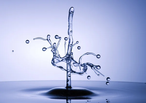 Konstnärliga designer av vattendroppar — Stockfoto