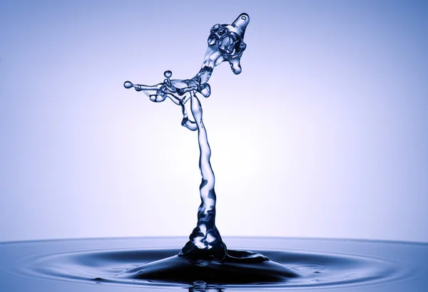 Artystyczne wzory kropelek wody — Zdjęcie stockowe