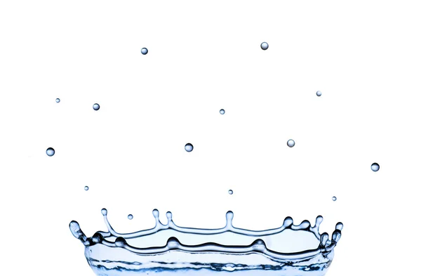 Diseños artísticos de gotas de agua — Foto de Stock
