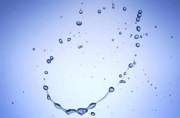 Artystyczne wzory kropli wody — Zdjęcie stockowe