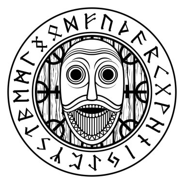 Viking, Eski İskandinav tasarımı. İskandinav Tanrısı Odin ve Mühürleri