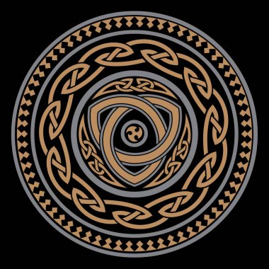 Yuvarlak Kelt, İskandinav Tasarımı, Kelt deseni