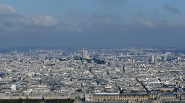 4 k Paris Montparnasse Tower ile panoramik görüntüleri