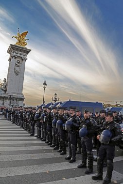Askerler Fransız jandarma blok erişim Alexander II