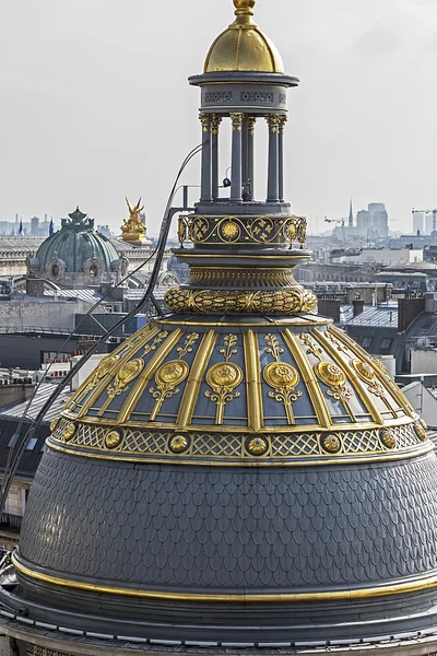 Vista aérea desde la terraza de la tienda Printemps, Paris 3 — Foto de Stock