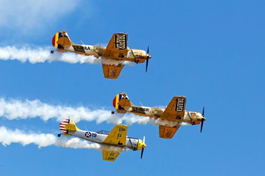Vintage uçak gösterileri 6 yapıyor